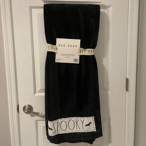 Rae Dunn Spooky Halloween Plush Throw